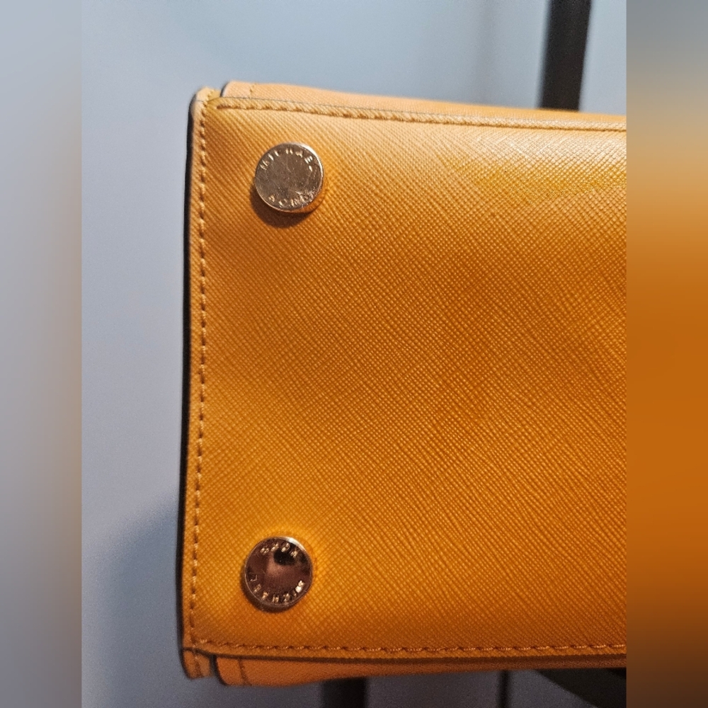 Michael Kors Mustard Yellow Satchel - Picture 10 of 13
